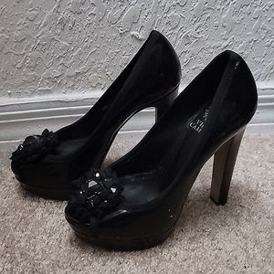 New Black 6" heels
